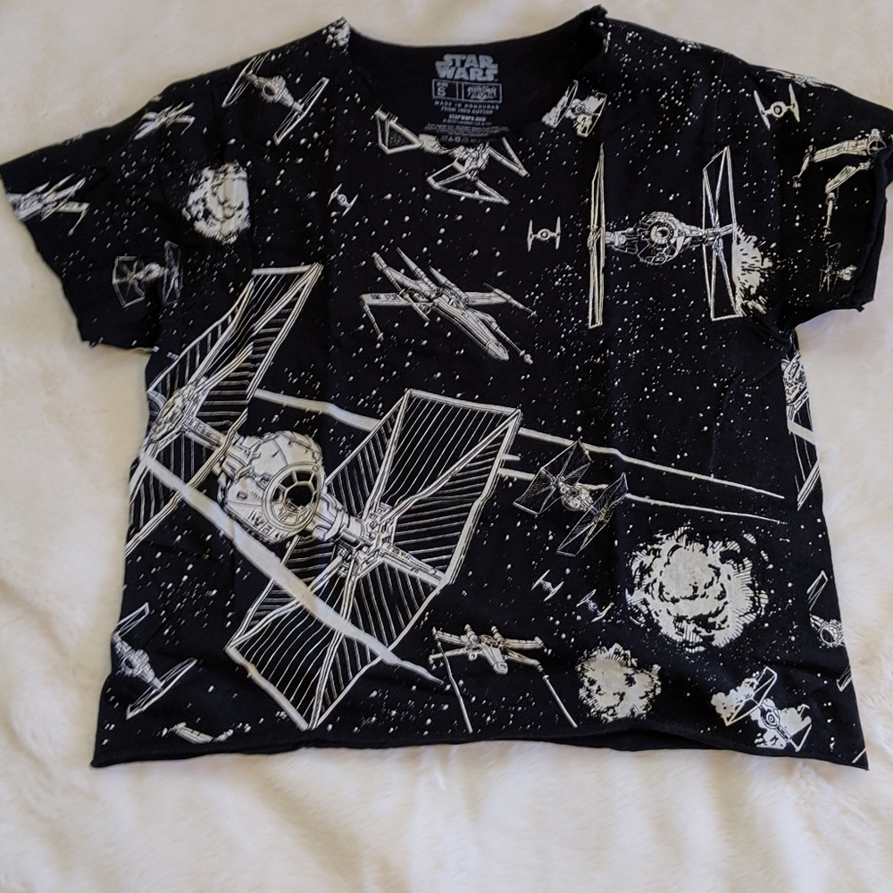 Cropped Star Wars Tee